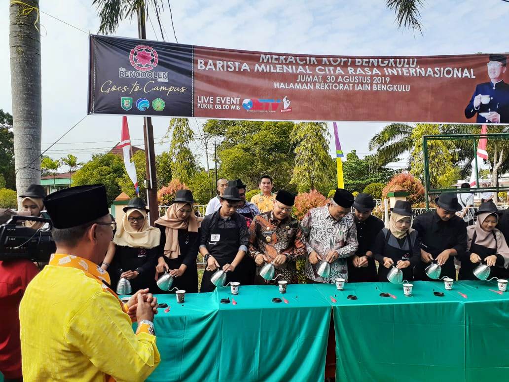 Bencoolen Coffee Goes To Campus, Ajak Barista Milenial Promosikan Kopi Bengkulu