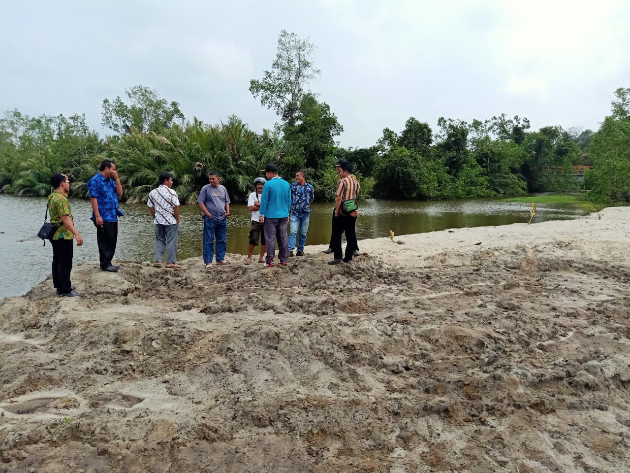 Ada Pulau Reklamasi di Kelurahan Bandaratu