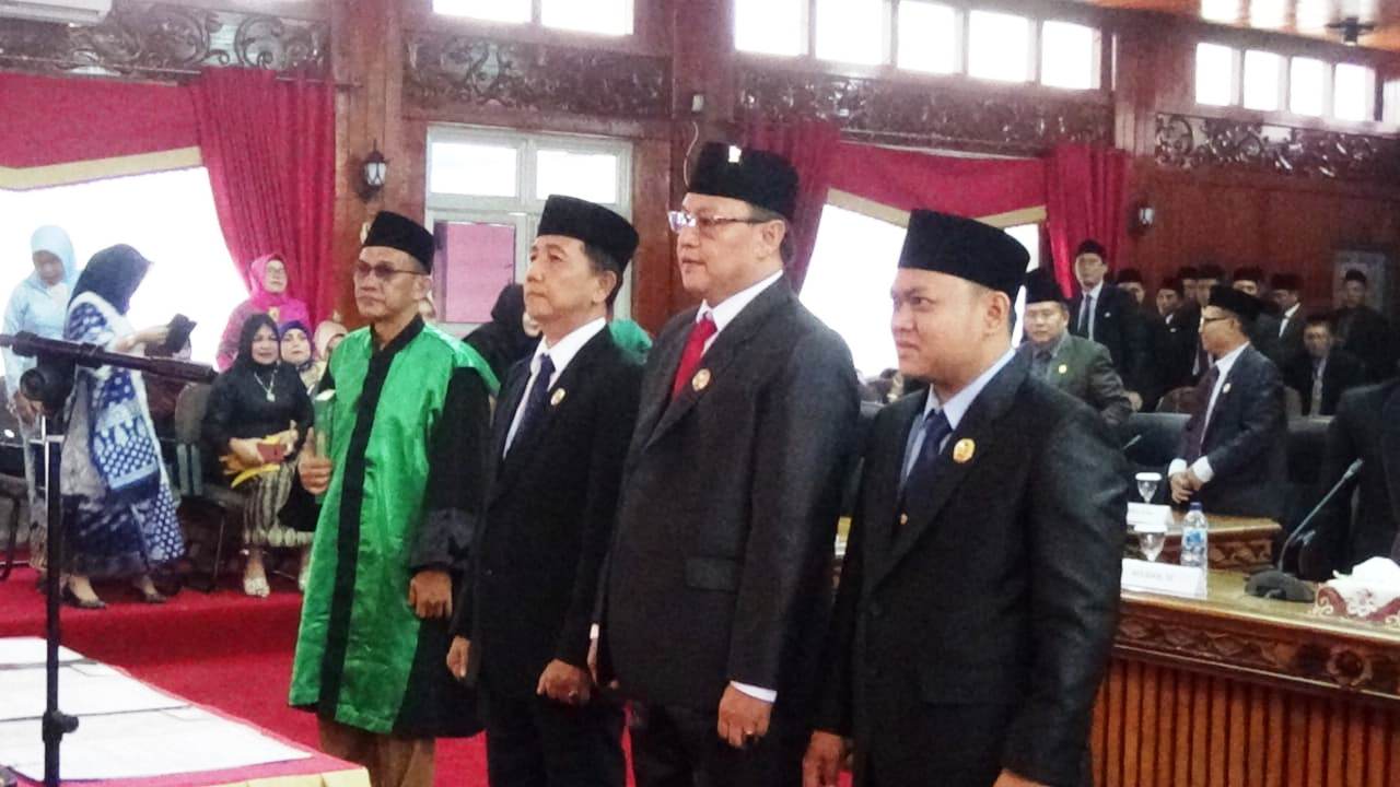 Unsur Pimpinan DPRD Bengkulu Selatan Dilantik