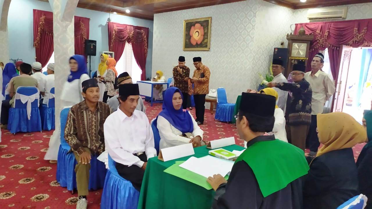 36 Pasangan Ikuti Nikah Balai dan Sidang Isbat Terpadu