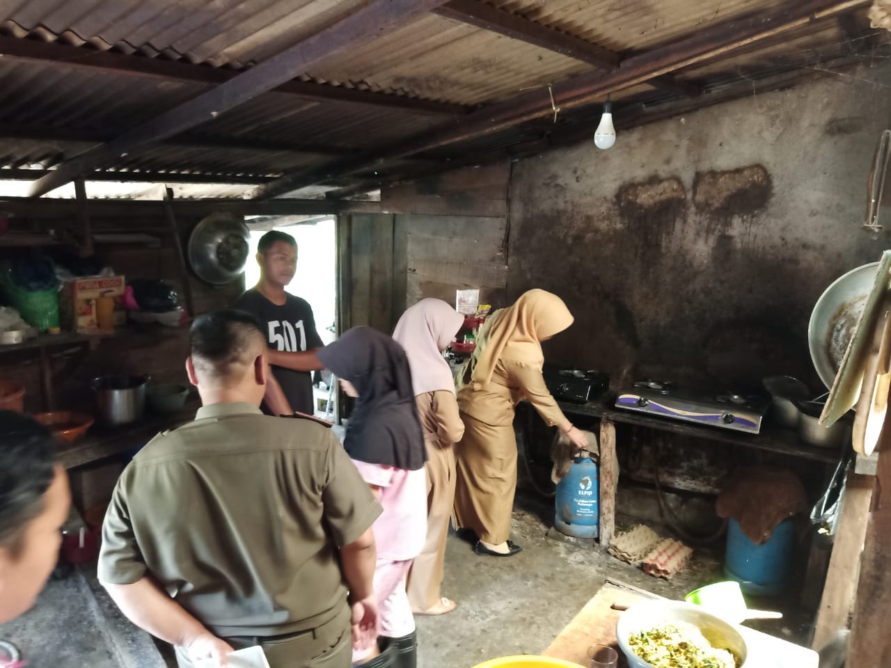 Perindagkop dan Pertamina Sidak Gas Elpiji 3 Kg