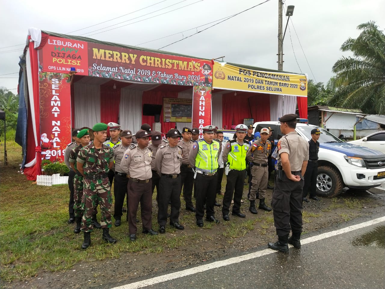 63 Personil Polisi Amankan Natal dan Tahun Baru