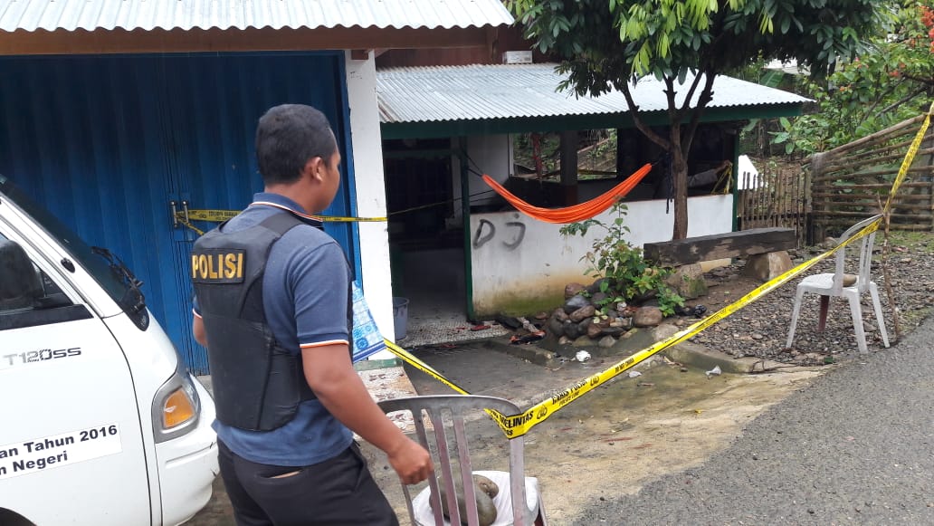 Tas Diduga Berisi Bom Meledak di Rumah Kades Padang Serunaian