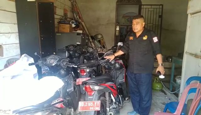 Puluhan Motor Dinas PPK Benteng Rusak