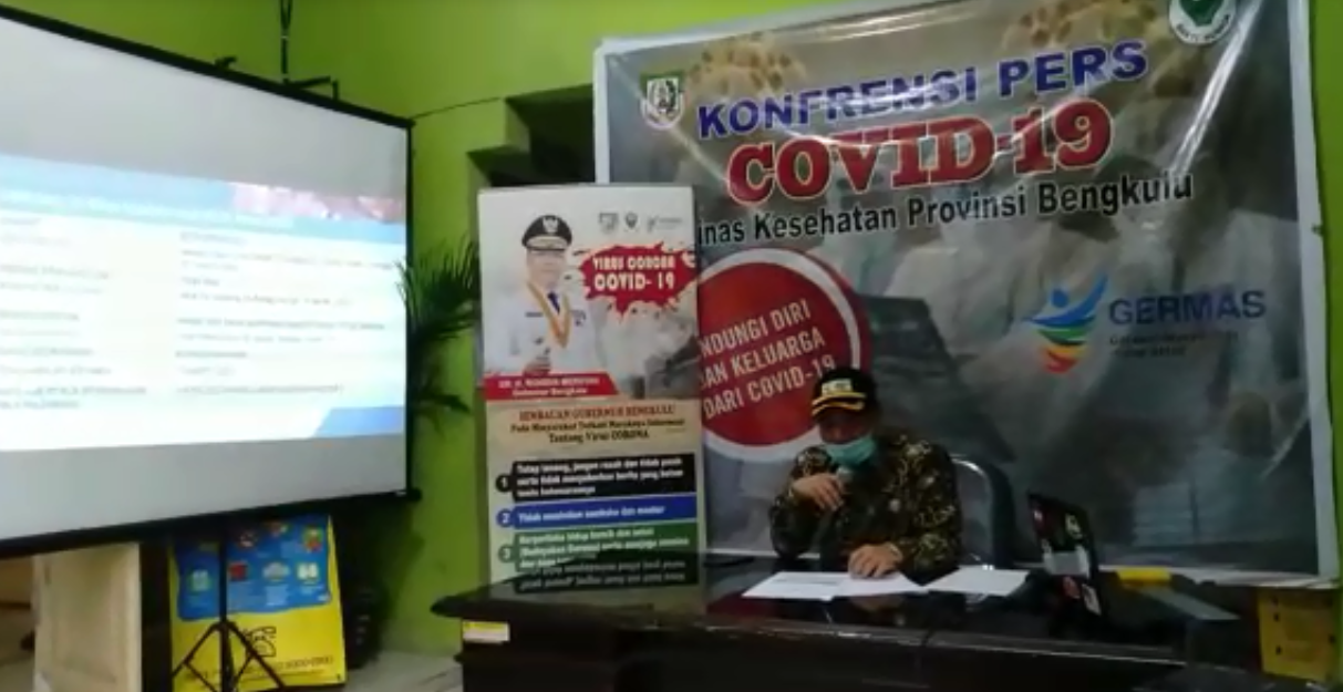 Bertambah, Warga Kota Bengkulu Positif Terinfeksi Virus Corona