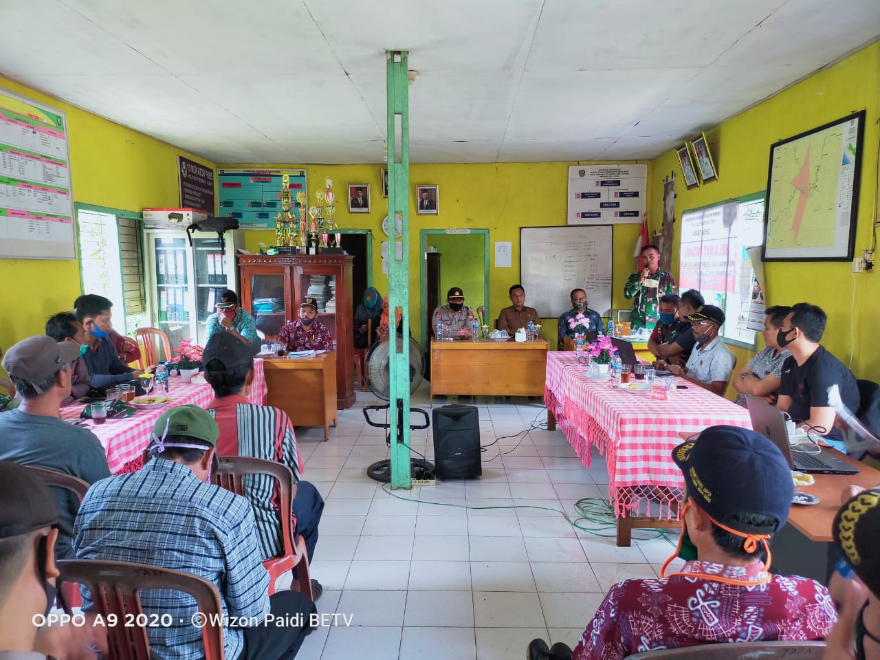 Libatkan Semua Unsur, Pemdes Taba Validasi Data Penerima BLT DD