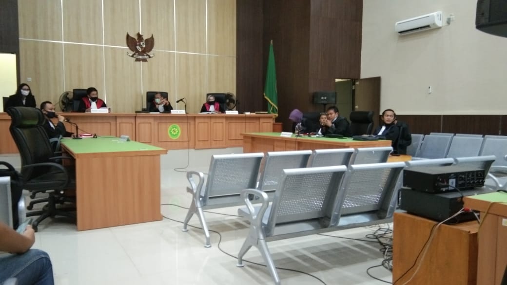 Mantan Kadisos dan Bendahara Kesra Bengkulu Selatan Jalani Sidang Perdana