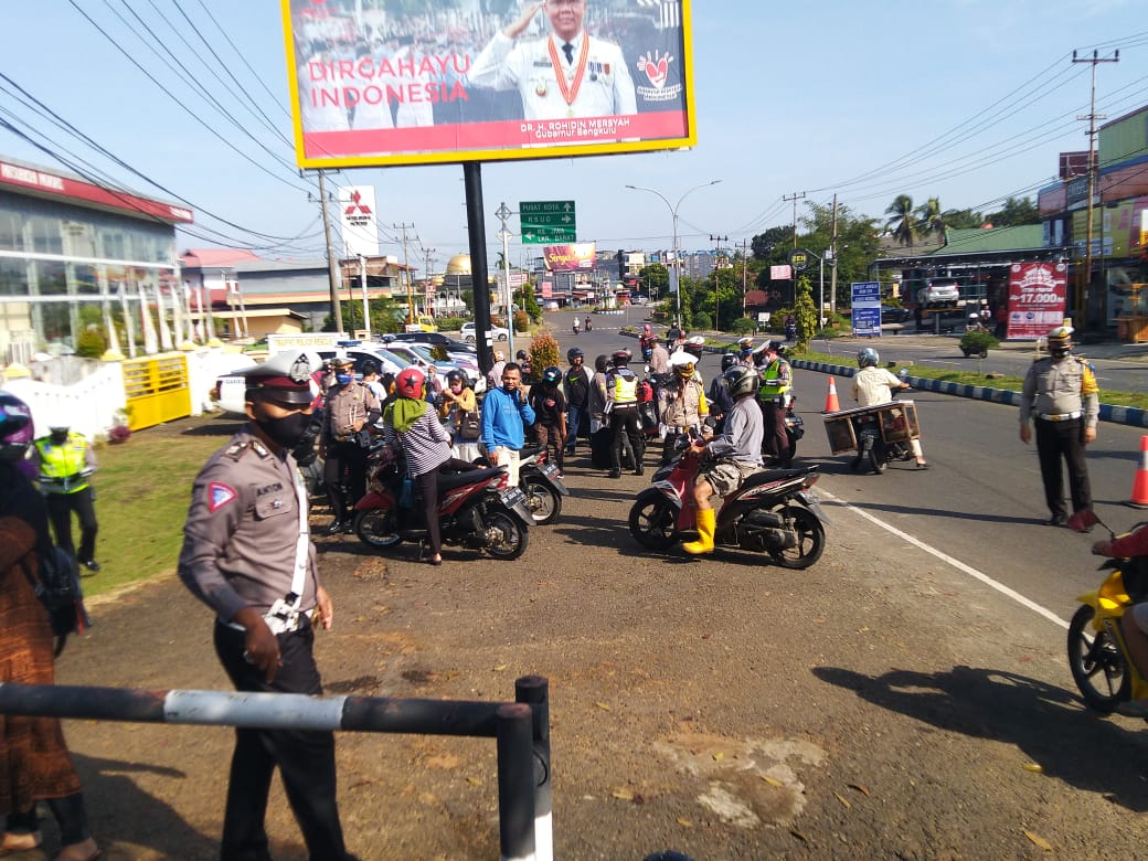 Patuh Nala Hari Kedua, Puluhan Kendaraan Terjaring Razia