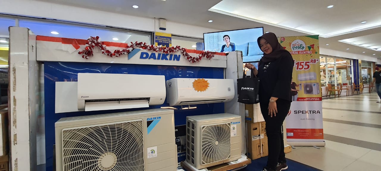 Pameran Daikin di Benmall Diminati Pengunjung