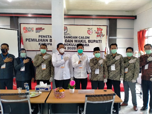 KPU Bengkulu Utara Tetapkan Mian-Arie Paslon Tunggal Pilkada
