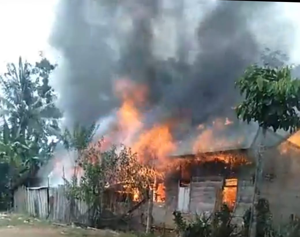 Rumah Warga Desa Pondok Kopi Ludes Terbakar