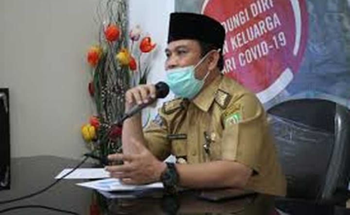 Seorang Anggota Keluarga Cabup, Positif Covid-19