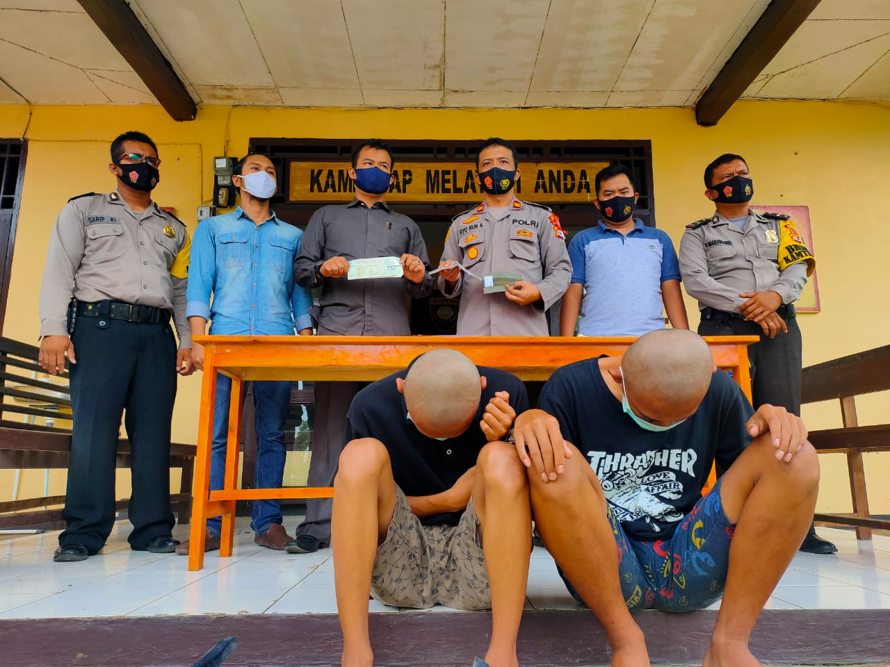 Curi Motor, 2 ABG Giri Mulya Ditangkap Polisi