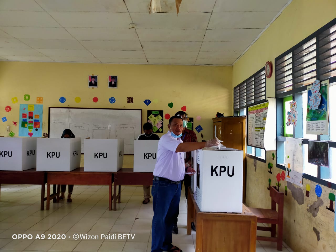 Usai Nyoblos, Erwin : Insyaallah Menang