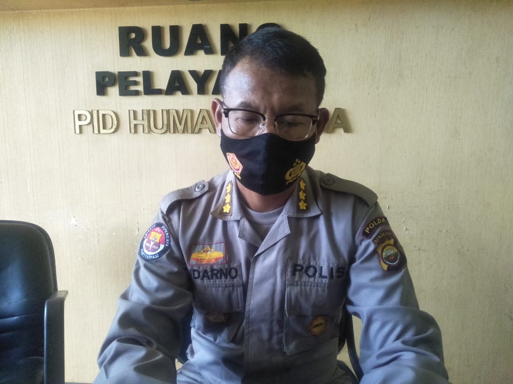 8 Tersangka Penganiayaan TNI Ditahan di Polda Bengkulu.