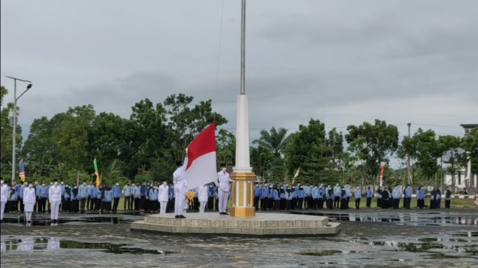 Upacara HUT Mukomuko, PLH Bupati Pimpin Upacara