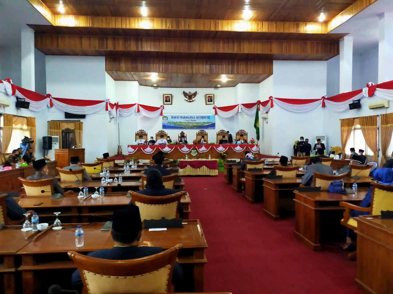 Dewan Seluma Dengarkan ‘Orasi’ Politik Bupati