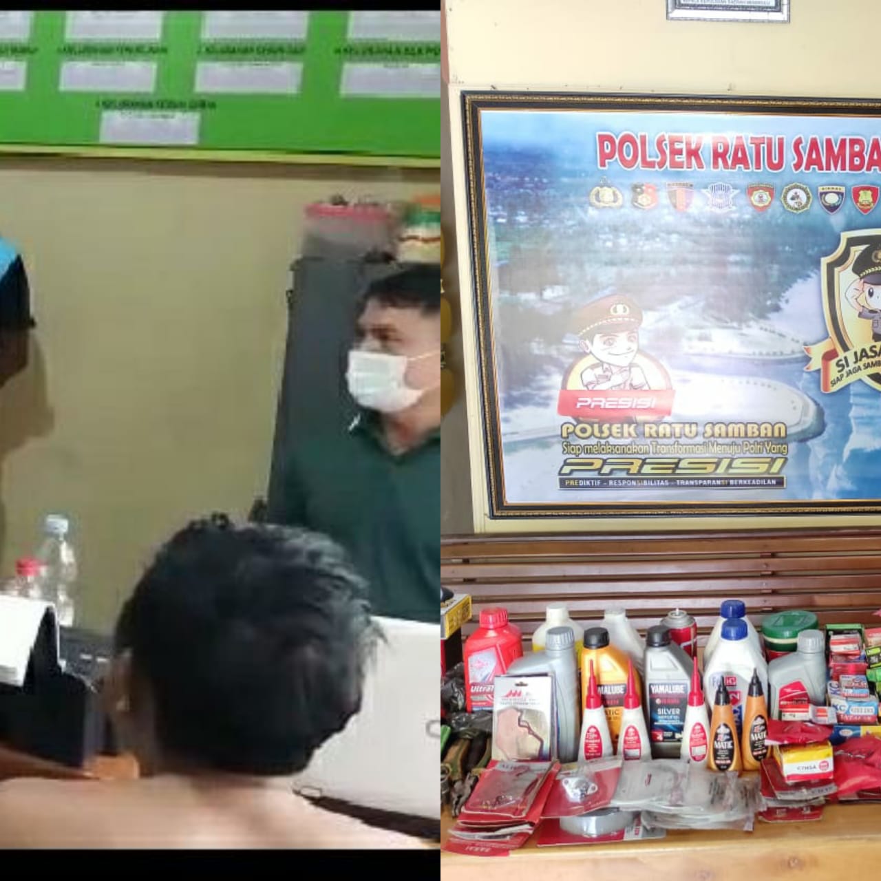 Nekat Bobol Bengkel, Pria Ini Babak Belur Diamuk Massa