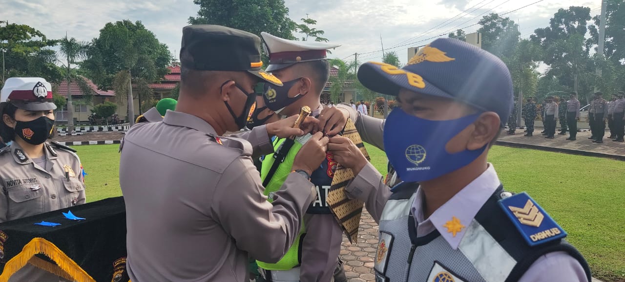 Operasi Keselamatan Nala 2021 Polres Mukomuko Siapkan 112 Personil