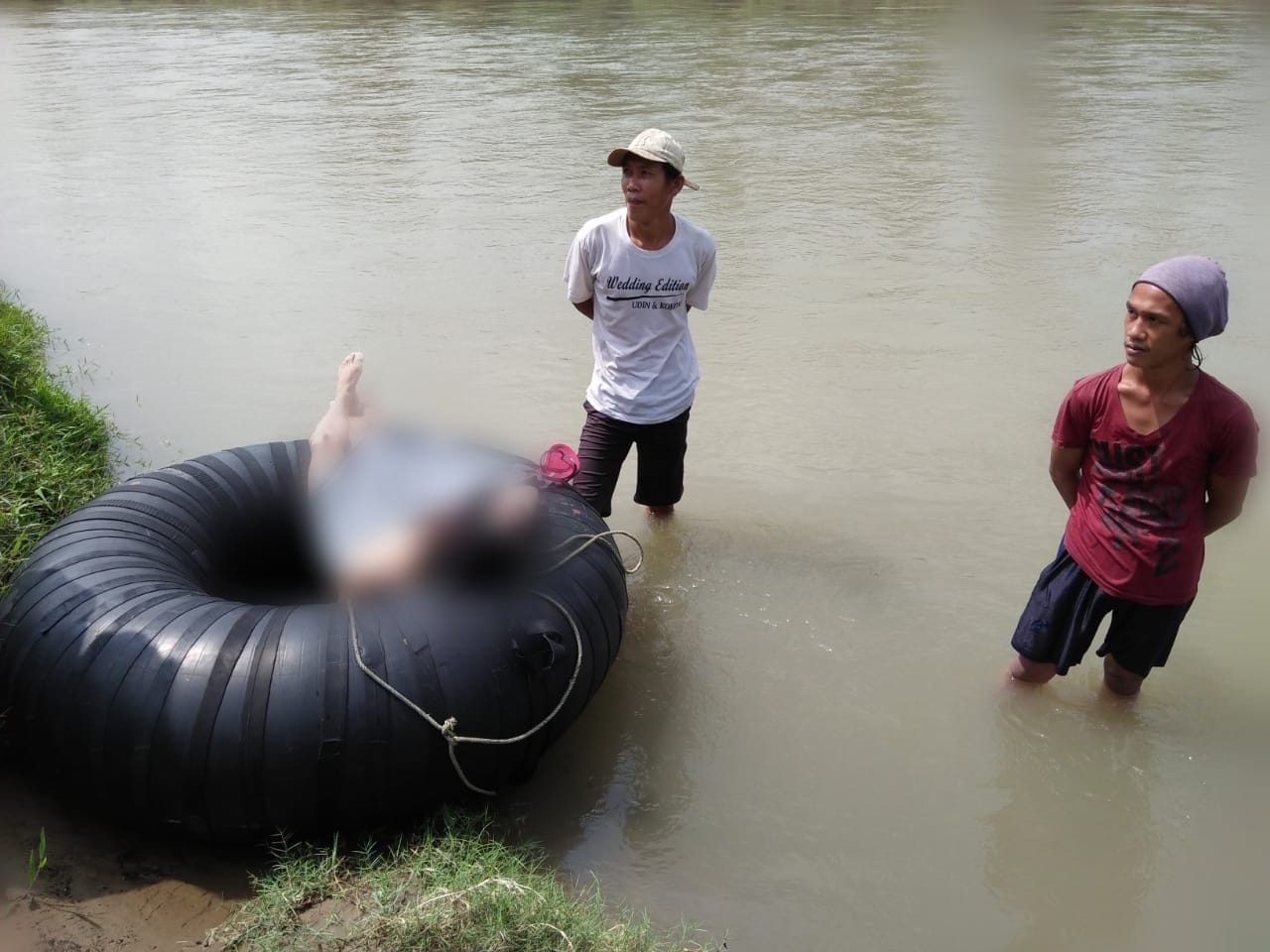 Setelah 24 Jam, Korban Tenggelam di Semidang Alas Ditemukan