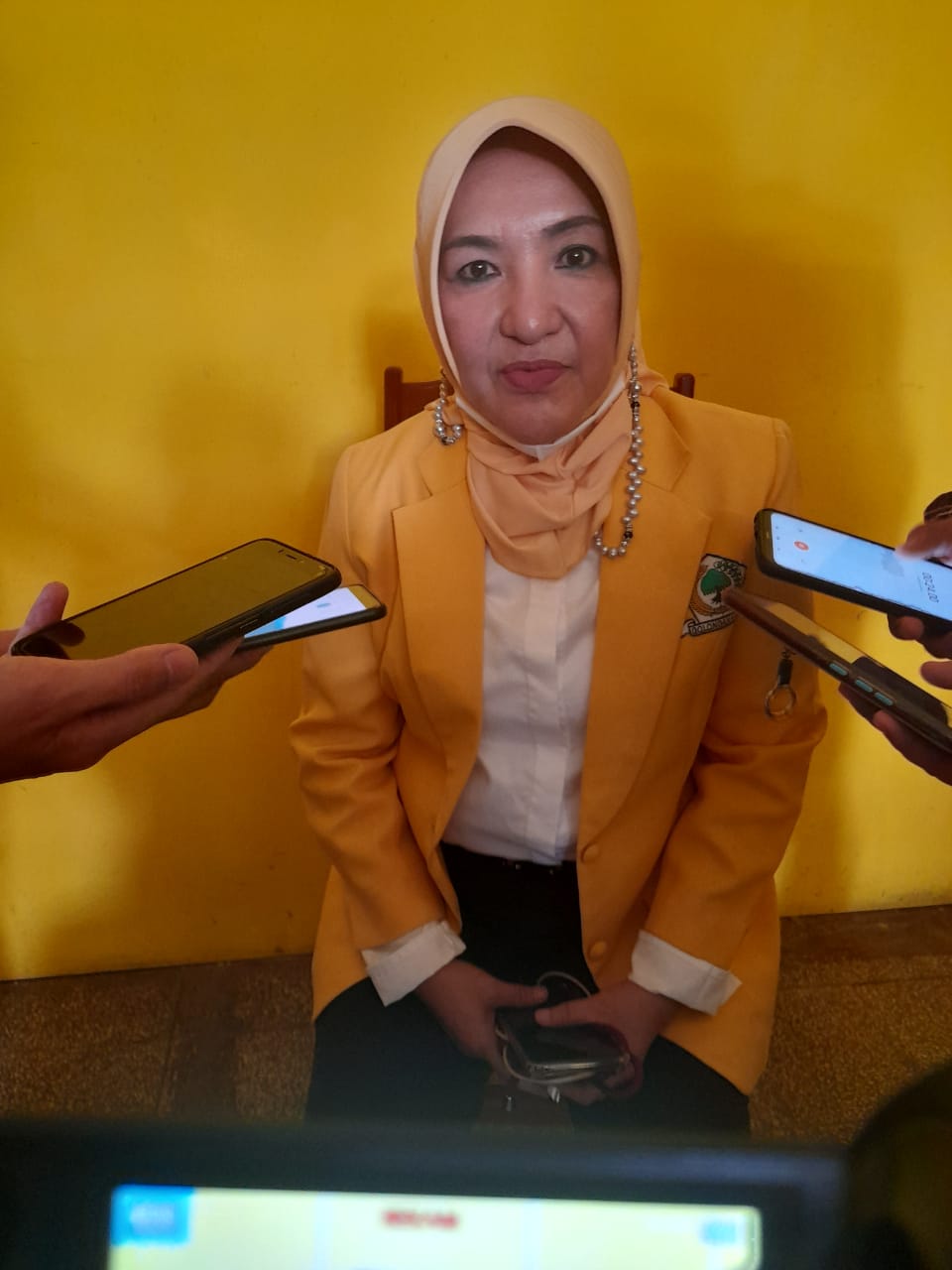 Patriana Sosialinda Kembali Jabat Ketua DPD Golkar Kota Bengkulu