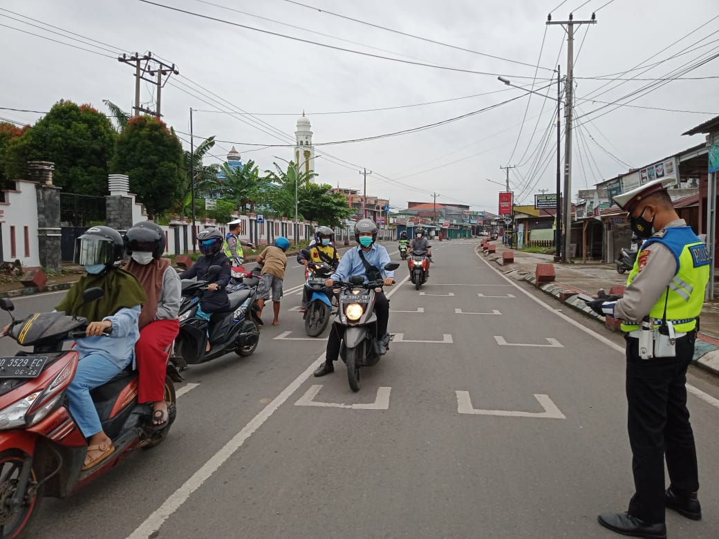 Dukung PPKM, Stop Line Kembali Diefektifkan