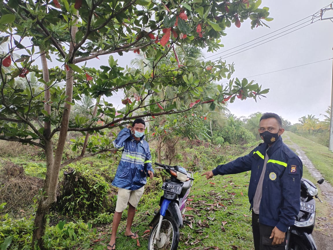 Motor Tak Bertuan Ditemukan di Dekat Jembatan Selagan