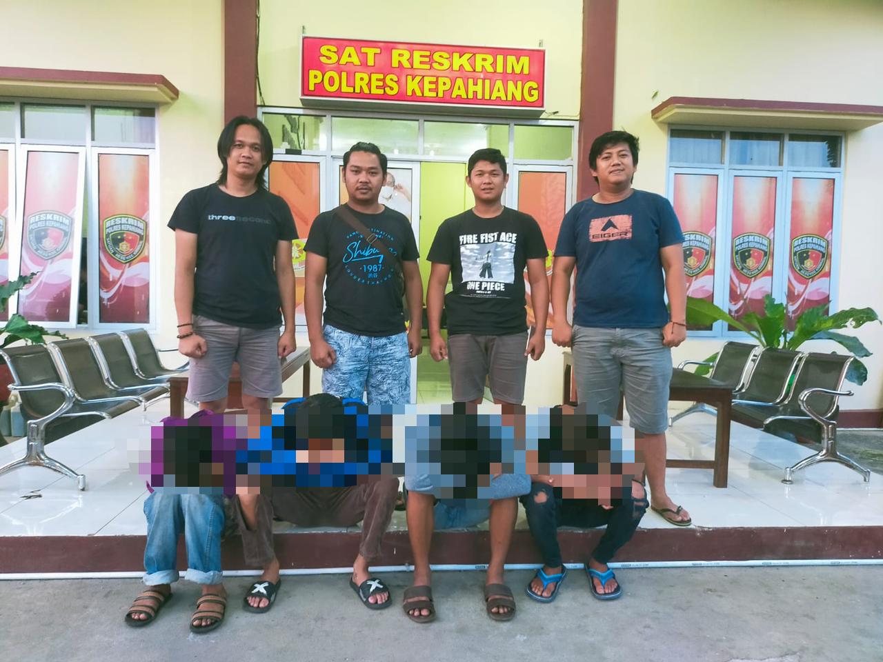 Bobol Toko Elektronik, 4 Remaja Kepahiang Diamankan