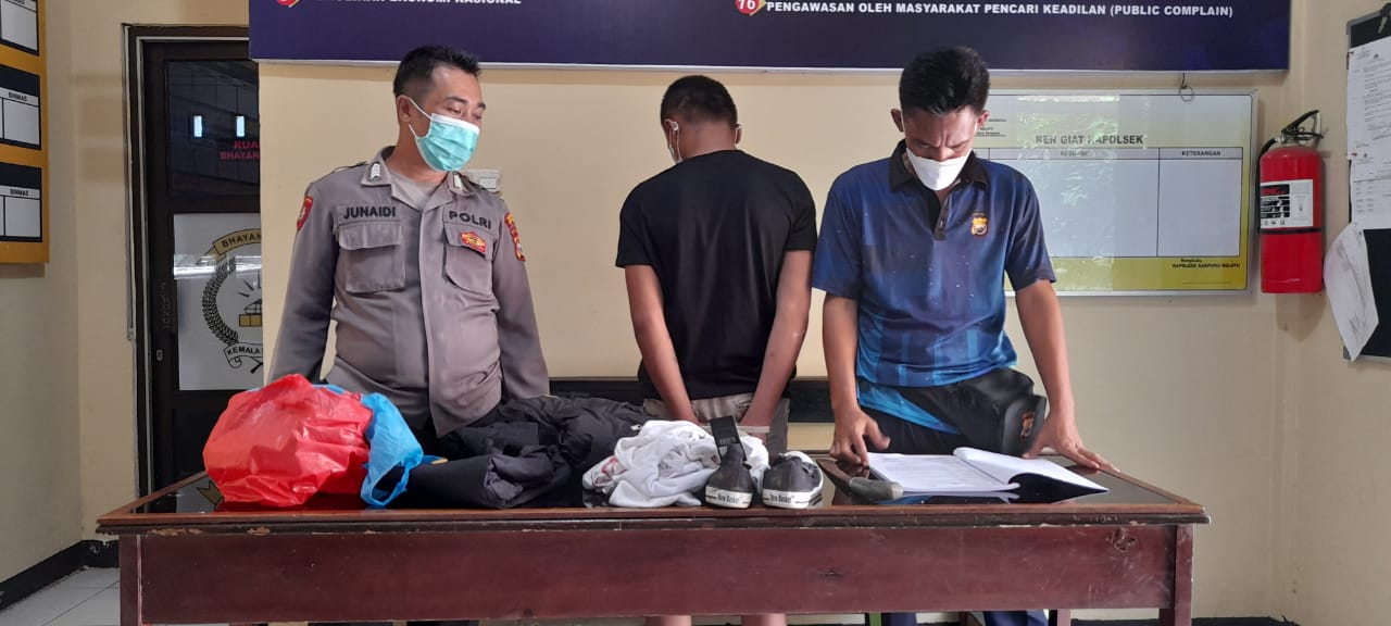 Bobol Rumah Tetangga, Pemuda Kandang Mas Diringkus  Polisi