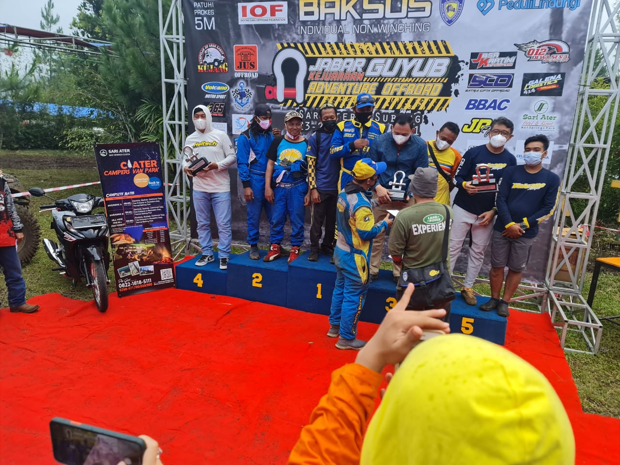 Rider Off Road Bengkulu Raih Podium Kejurnas di Jabar