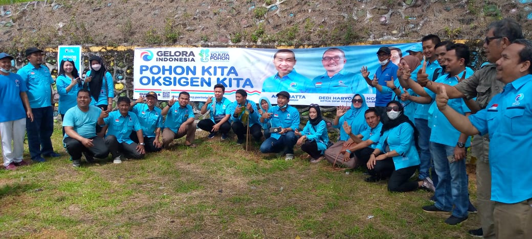 Gelora Tanam 10 Juta Pohon