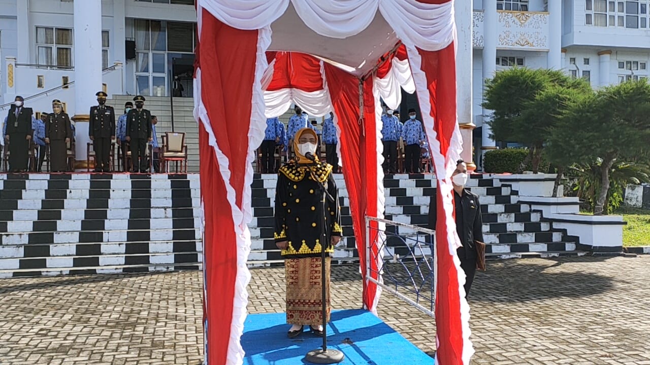 Pimpin Upacara HUT Provinsi Bengkulu ke 53, Ini Pesan Wabup