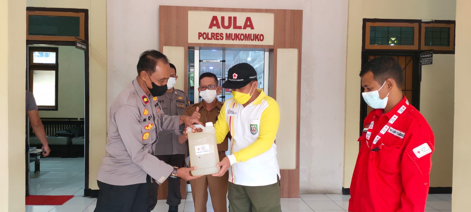 PMI dan Polres Sinergi Hadapi Pandemi