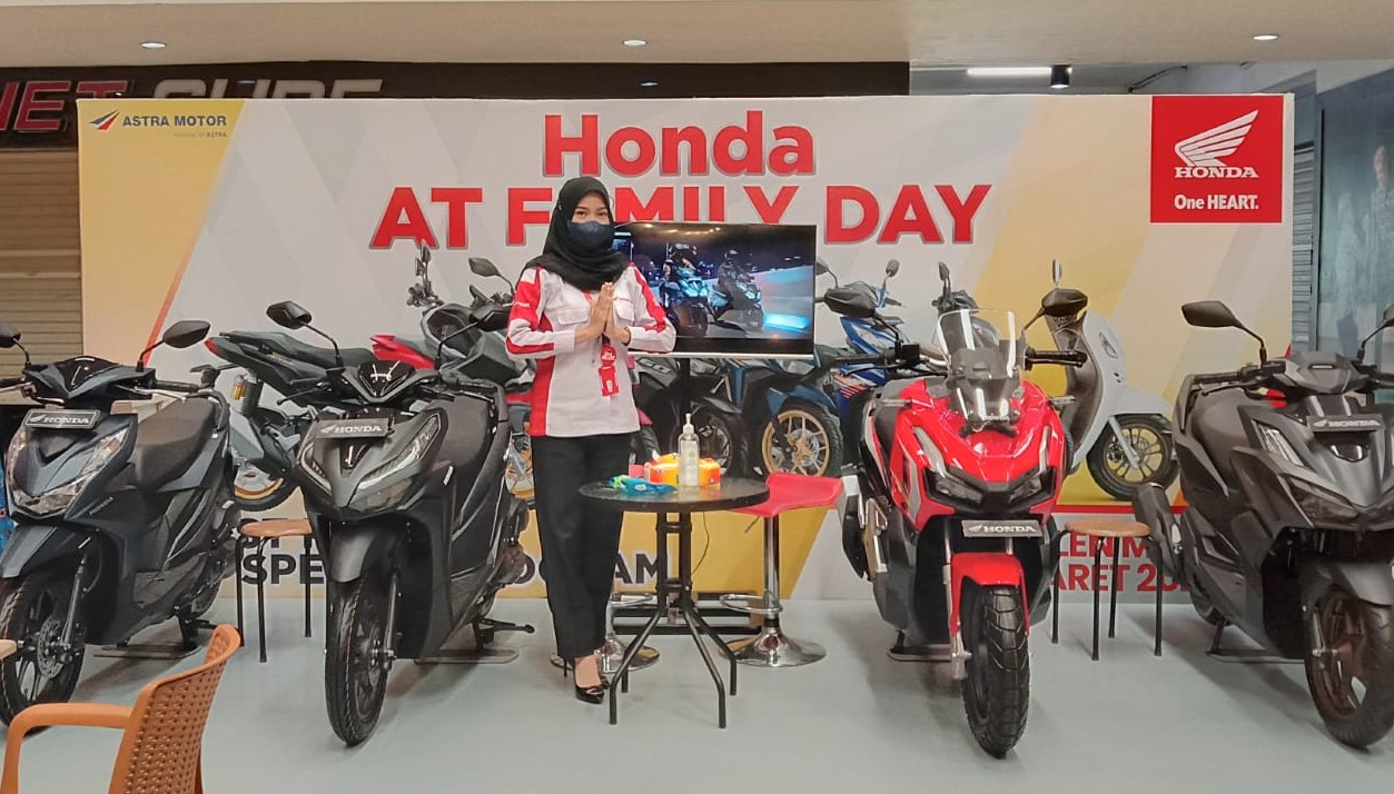 Banyak Promo Sepeda Motor Honda di Honda AT Family Day