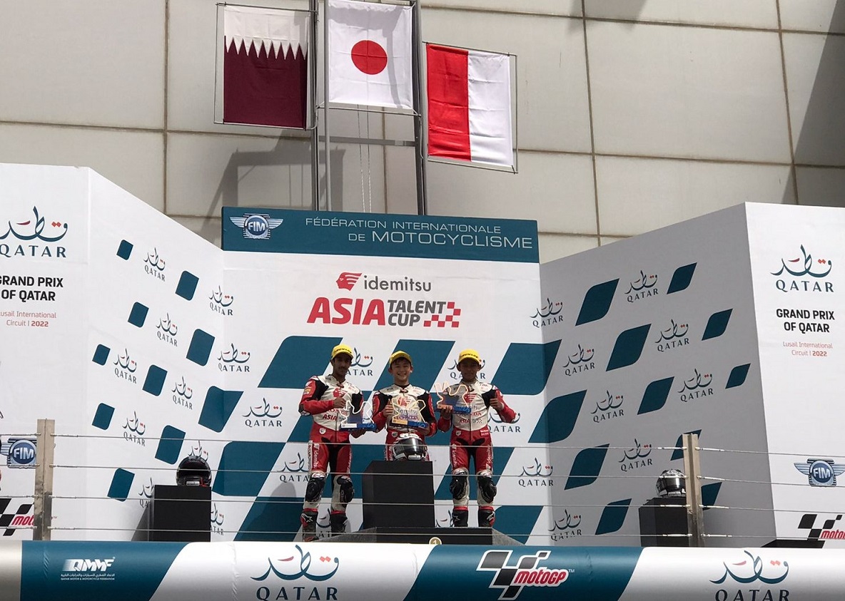 Pebalap Binaan Astra Honda Kibarkan Merah Putih di IATC Qatar