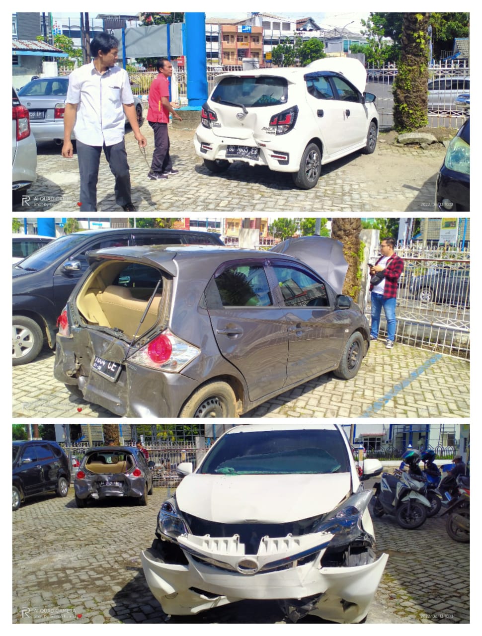 Ngantuk Penyebab Laka Beruntun di Simpang Skip