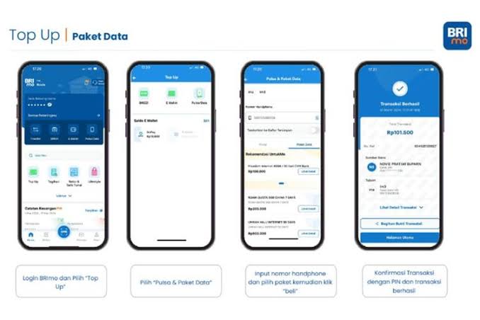 BRImo Mempermudah Semua Aktivitas, Termasuk Beli Paket Kuota Internet Praktis dan Cepat 