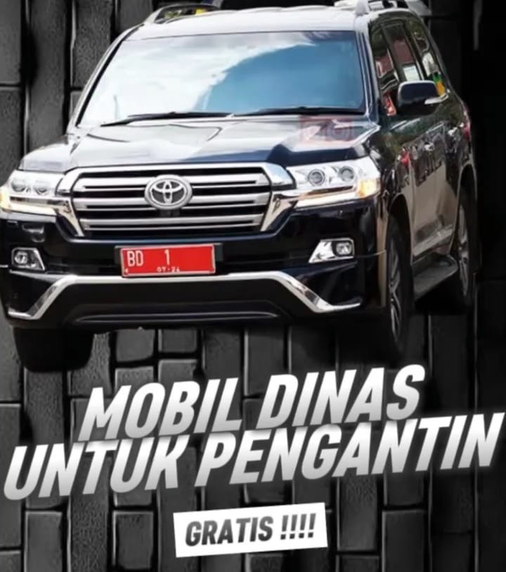 Gubernur Helmi Hasan Persilakan Warga Menggunakan Mobil Dinas untuk Pernikahan 