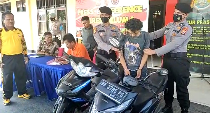 Gerak Cepat, Spesialis Curanmor Diringkus Polisi