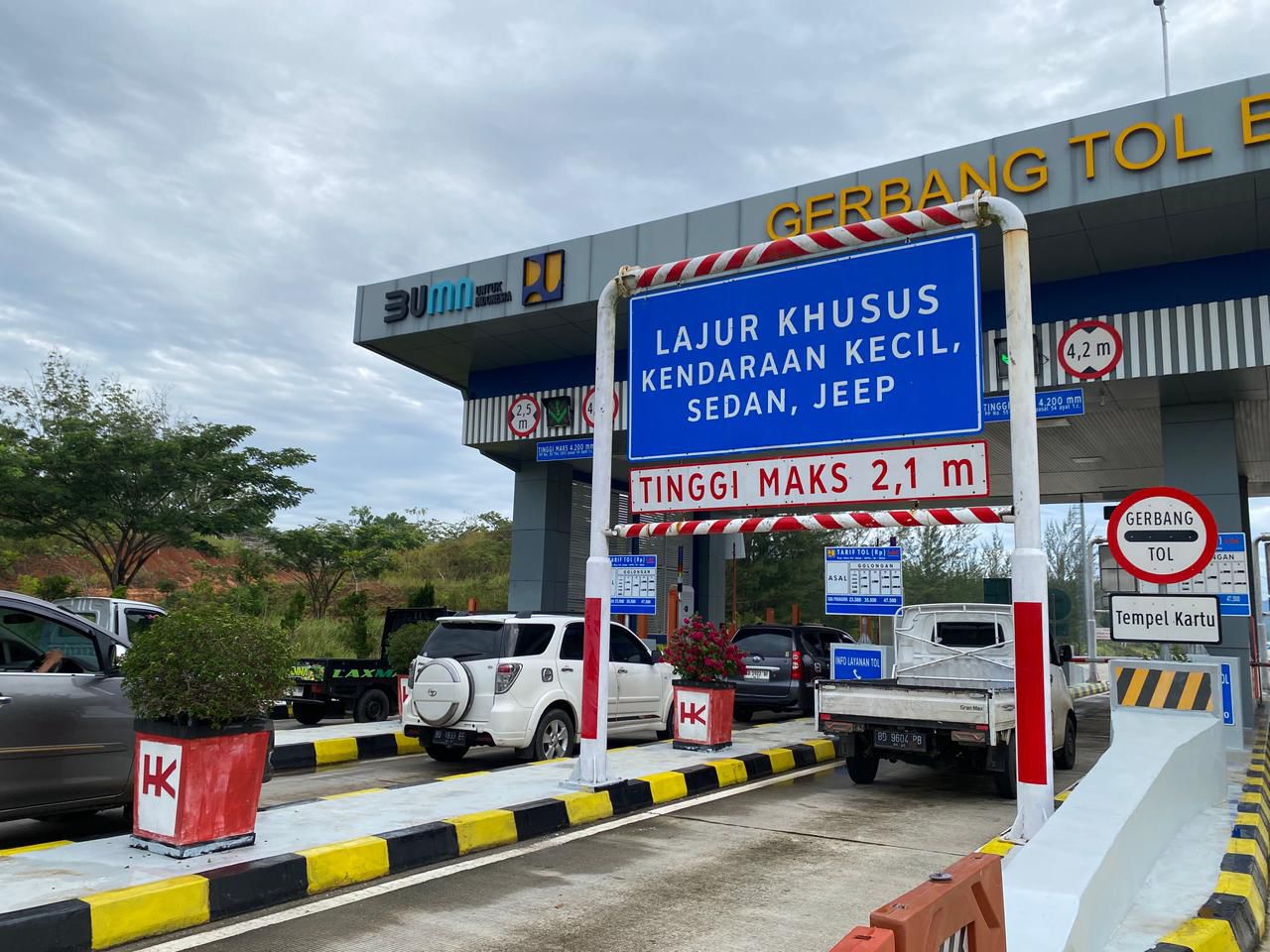 Arus Balik Nataru, Trafik Tol Bengkulu–Taba Penanjung Naik 25,68 Persen