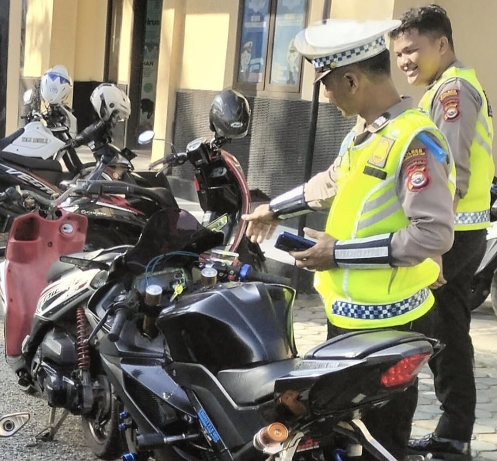 Hari Pertama Operasi Zebra Nala, Polres Bengkulu Selatan Jaring 50 Pelanggar