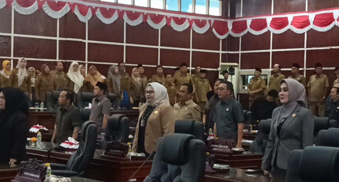 DPRD Kota Bengkulu Gelar Paripurna Bahas 4 Raperda Stategis