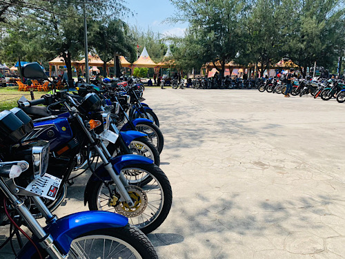 Silaturahmi Sedulur, Ratusan Bikers RX King se-Nusantara Tiba di Bumi Rafflesia Bengkulu