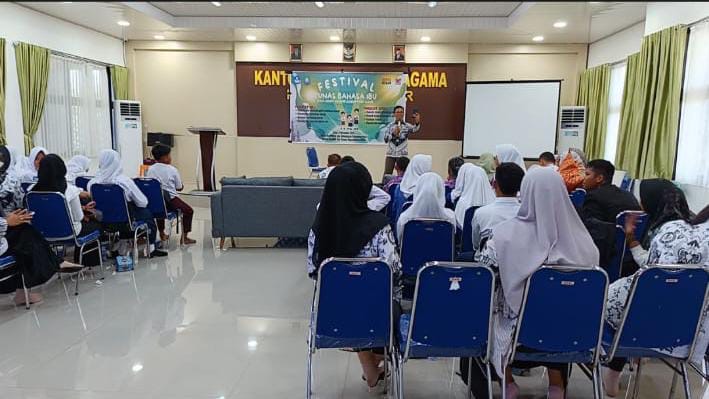 Dikbud Kaur Gelar Festival Tunas Bahasa Ibu Tingkat SD dan SMP