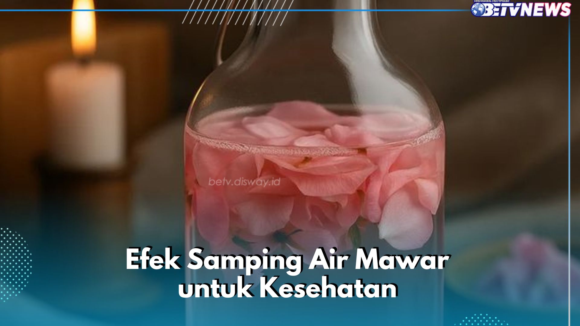 Efek Samping Air Mawar yang Perlu Diketahui, Bisa Sebabkan Iritasi Kulit, Cek di Sini