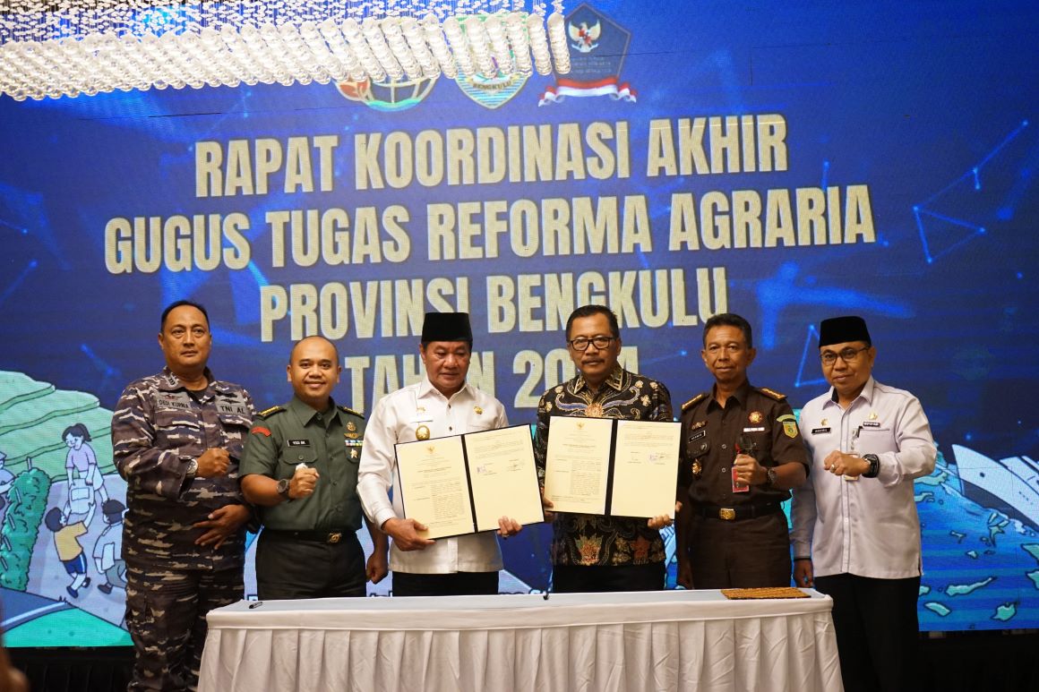 Tim GTRA Provinsi Bengkulu Klaim Penataan Objek TORA Terealisasi 2024 