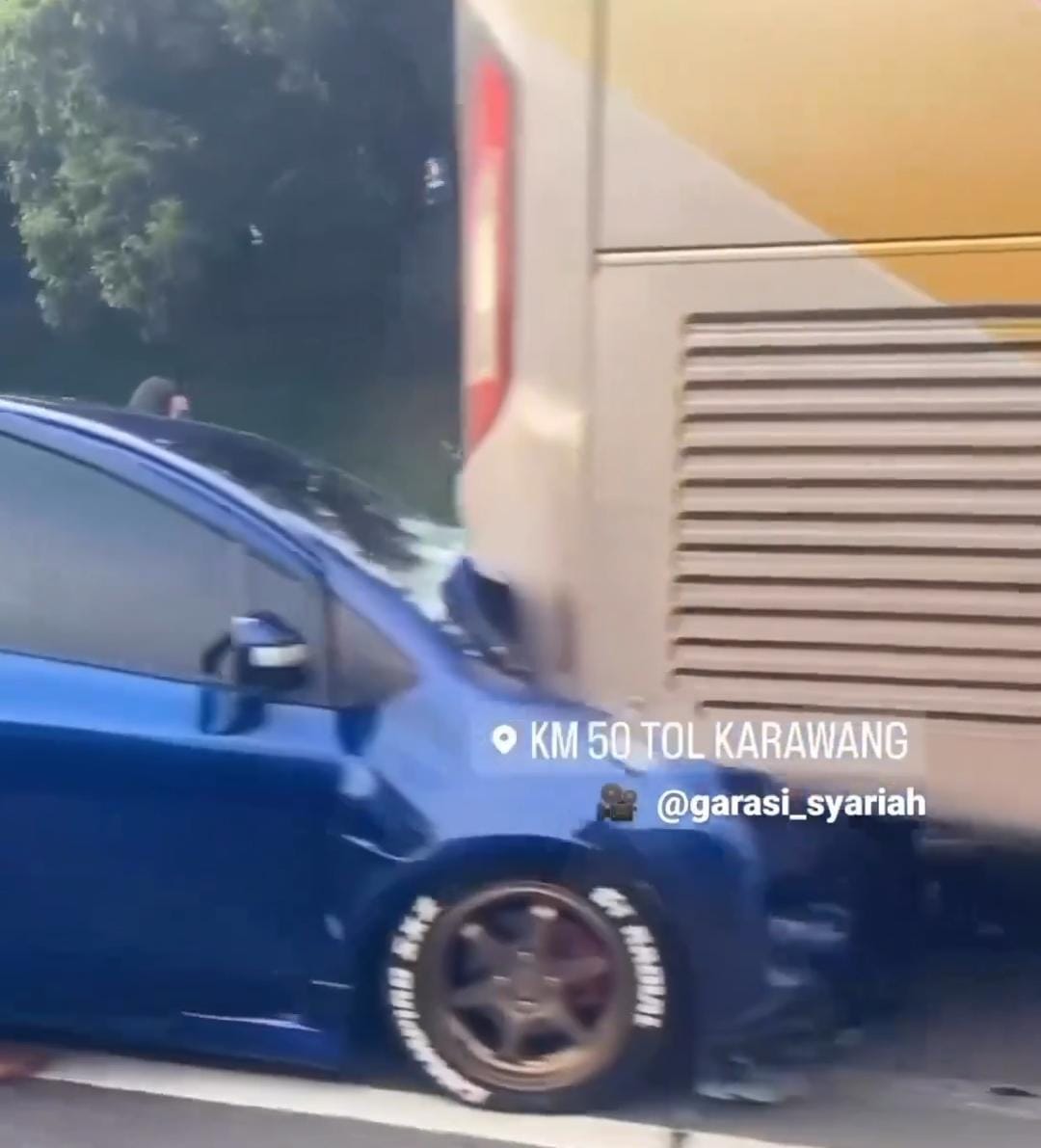 Pasca Kecelakaan Bus SAN di KM 50 Tol Jakarta - Cikampek, Pengemudi SAN Masuk ICU RS Karawang