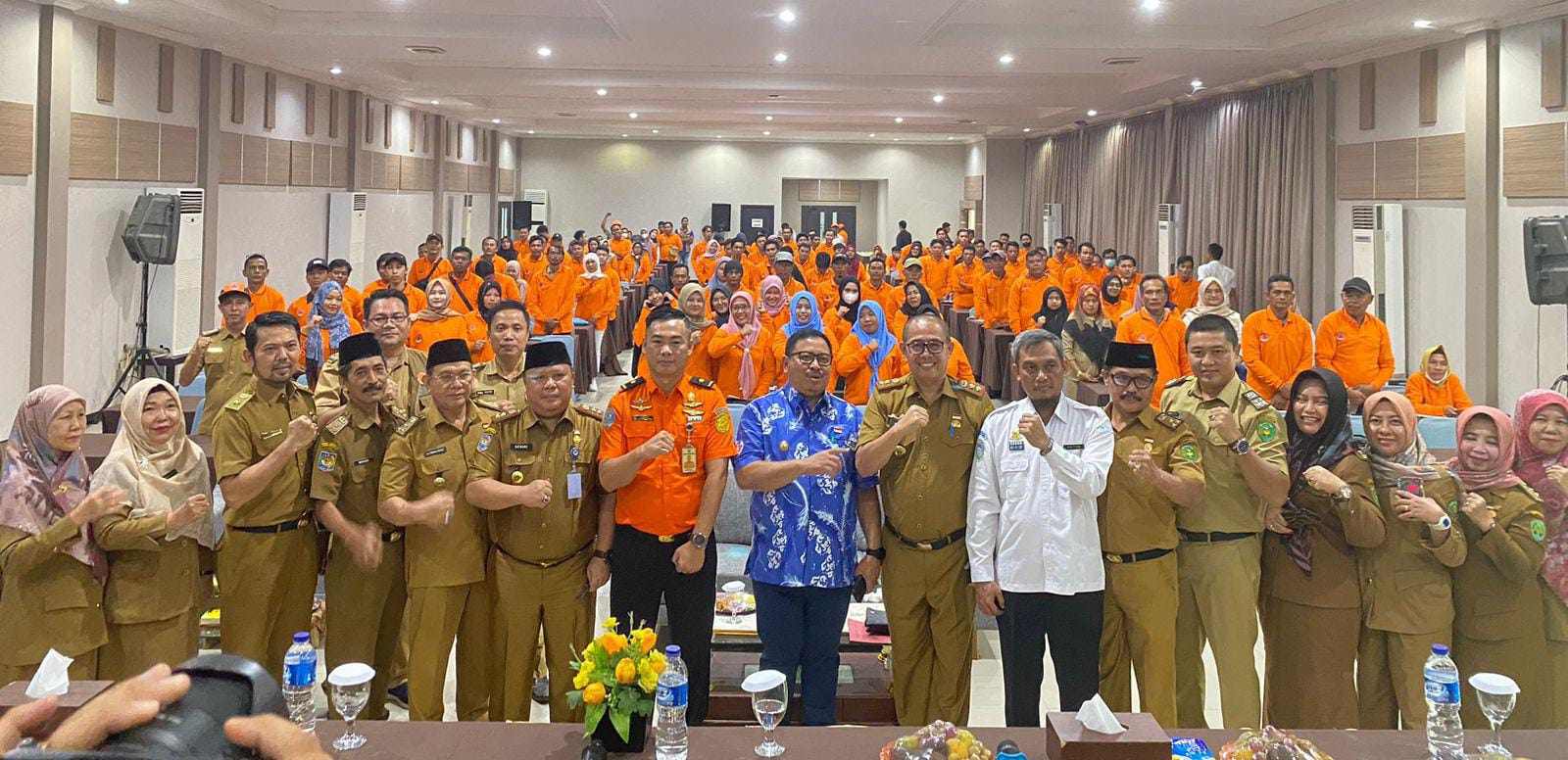 Tingkatkan Kapasitas Tangguh Bencana, 300 Relawan BPBD Kota Bengkulu Ikut Pelatihan