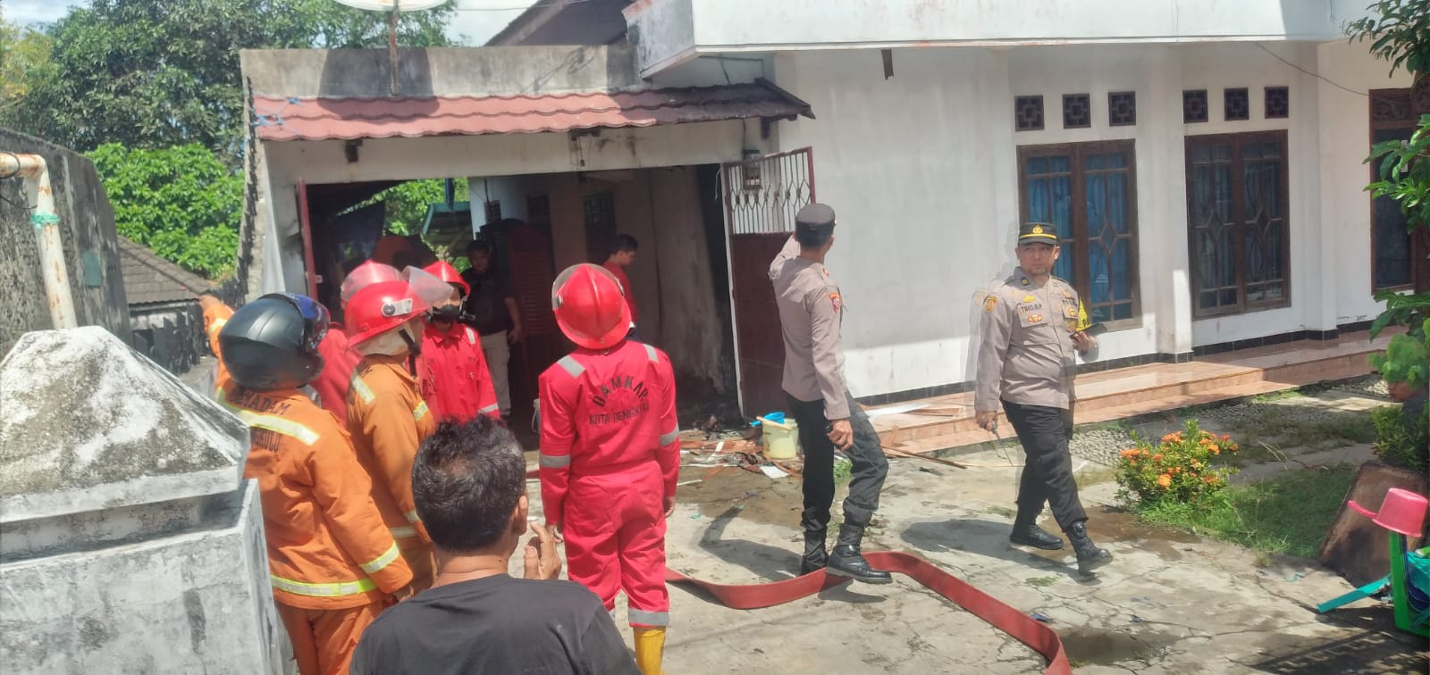 Rumah di Kota Bengkulu Terbakar, Pemilik Alami Luka Bakar