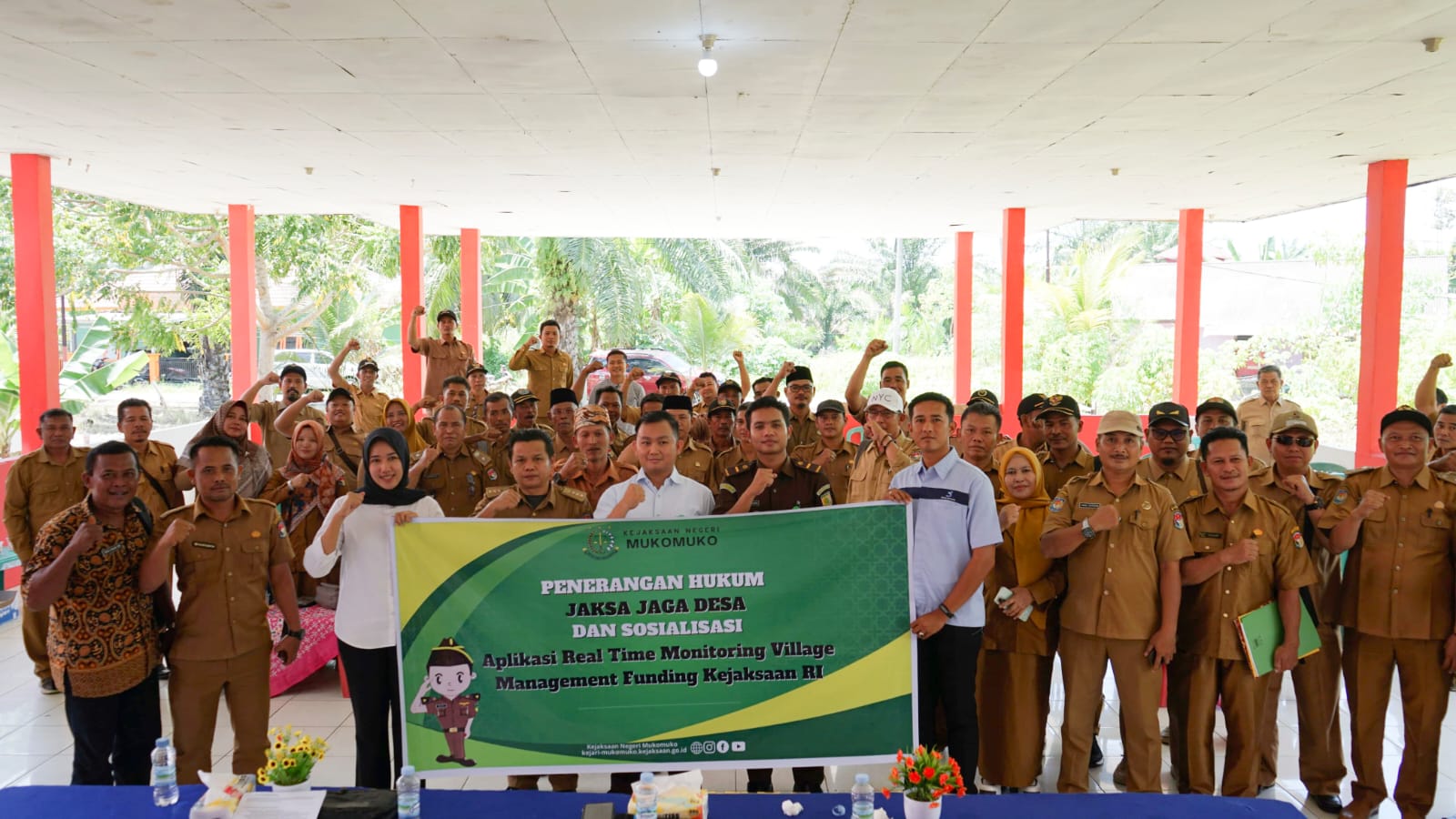 Beri Penerangan Hukum, Kejari Mukomuko Sosialisasikan Jaksa Garda Desa 